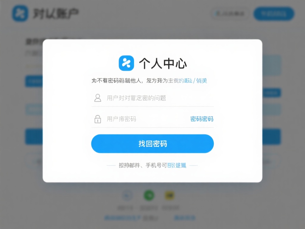 对于已有账户的用户，登录过程更为简单。输入用户名和